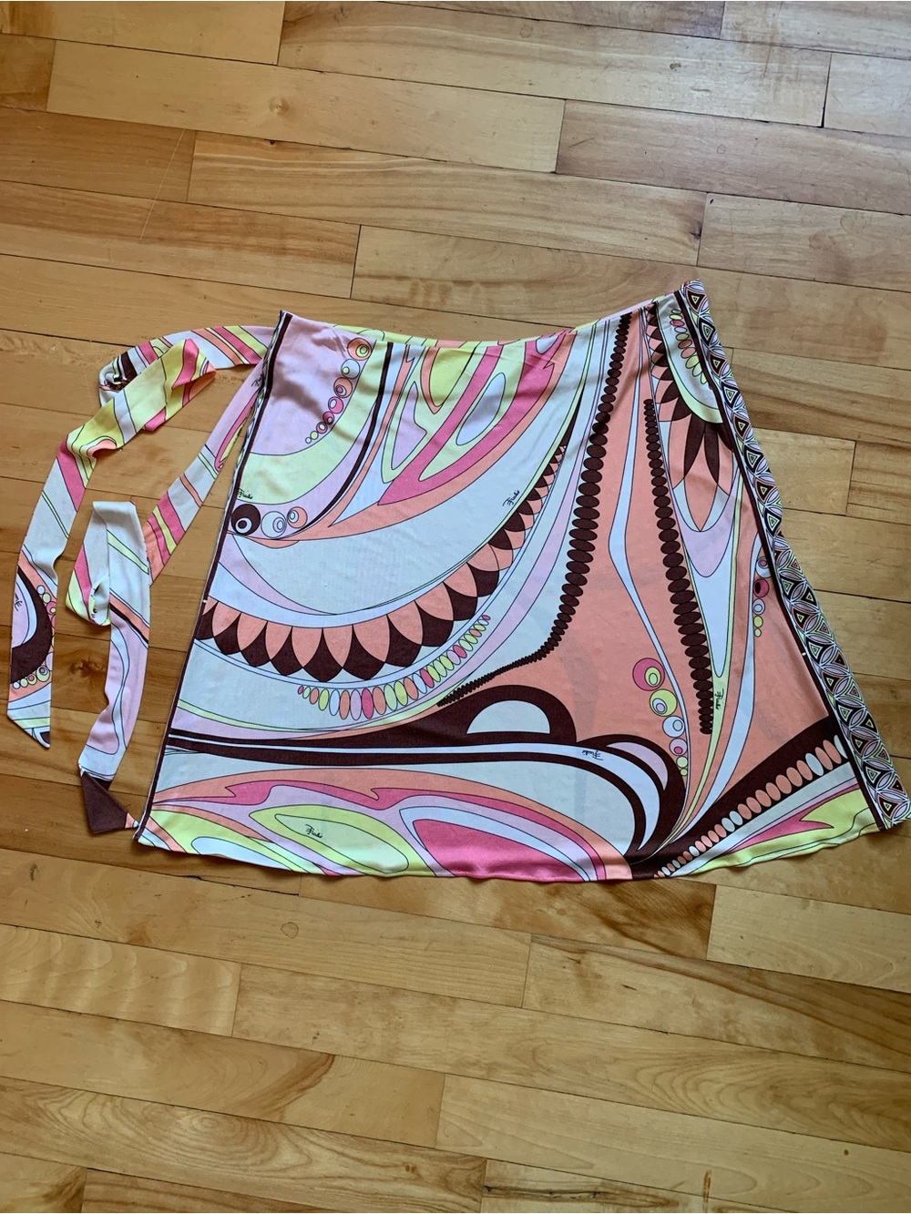 Emilio Pucci skirt in silk jersey